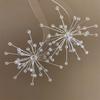 French Style Snowflake Earrings Personality Beaded Crystal Earrings  Special Occasions