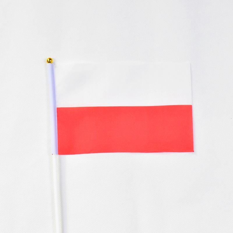 Польша 10 штук 14*21 см флажков для размахивания руками