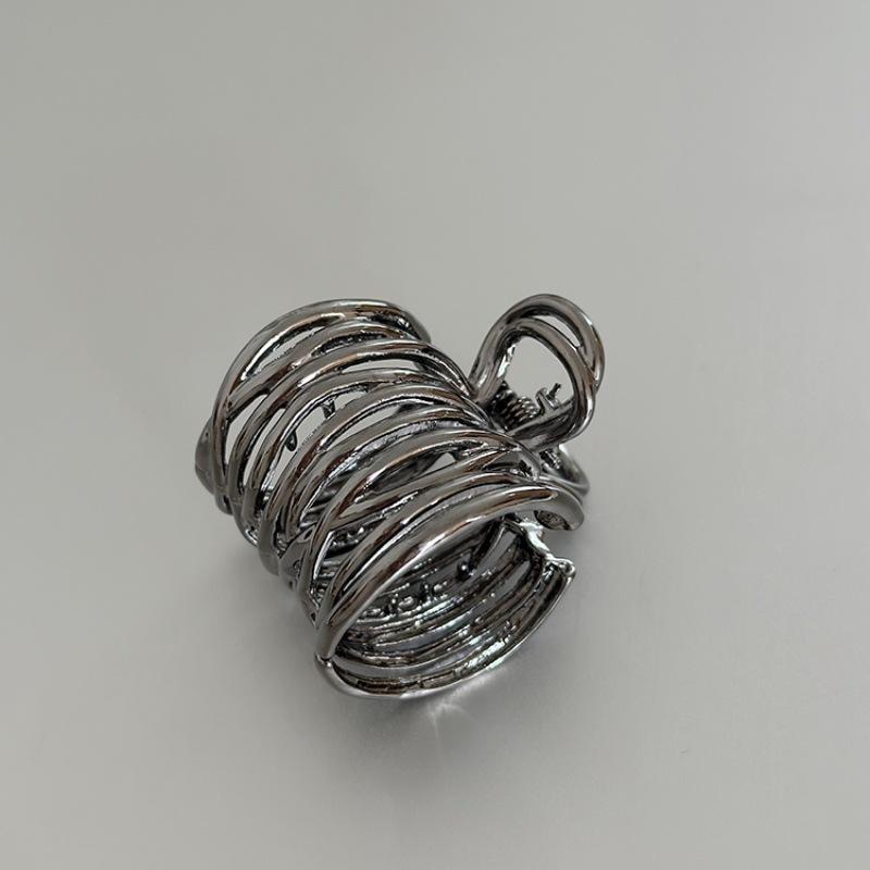 Корейская мода, коготь для волос со стразами, металлическая прическа, зажим для волос, зажим для хвоста, зажим для хвоста для женщин и девочек, головные уборы, аксессуары для волос