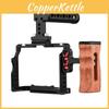 Клетка для камеры Sony A7m4 Компактная оснастка из алюминиевого сплава Для профессиональной съемки фильмов и видеоблогинга