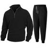Men's Stand Collar Sweatshirt and Joggers Casual Set