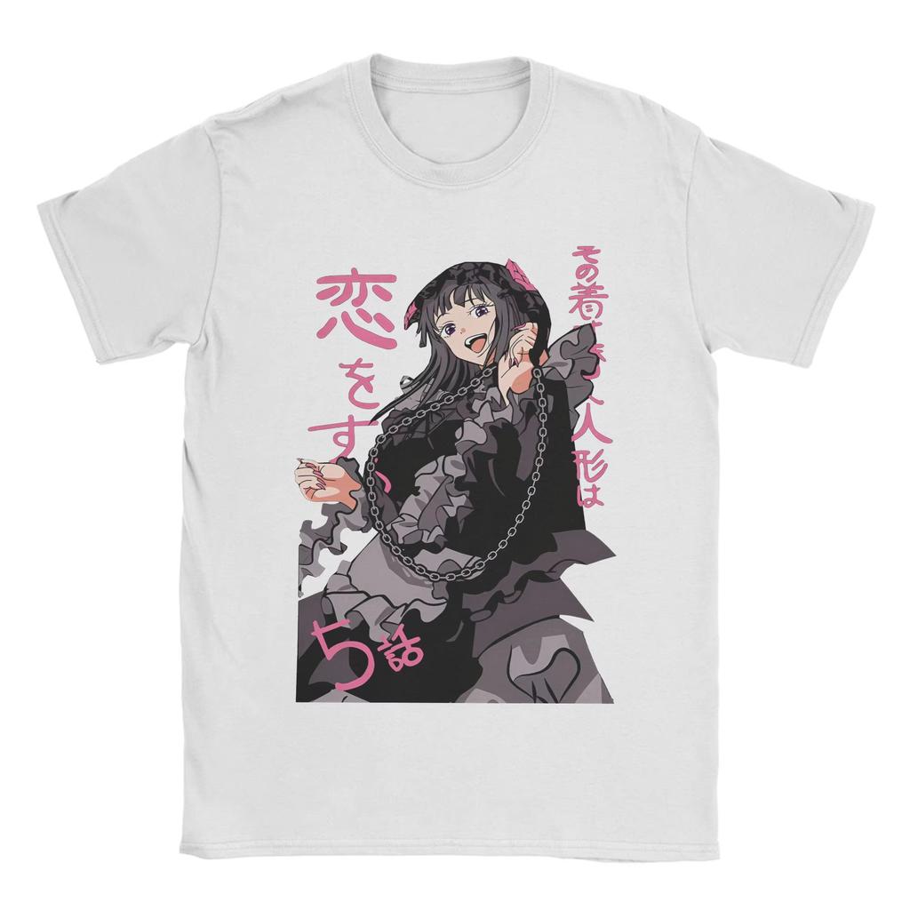 Уличная футболка Моя нарядная кукла Марин Китагава 100% хлопковые футболки Футболка Вакана Годзё для мужской летней Y2K футболки