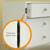 NEW Hole-Free Invisible Magnet-Door Suction Cabinet Strong Magnetic Attractor UK