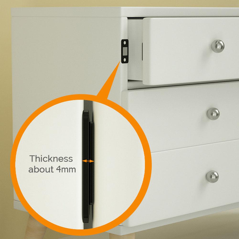 NEW Hole-Free Invisible Magnet-Door Suction Cabinet Strong Magnetic Attractor UK