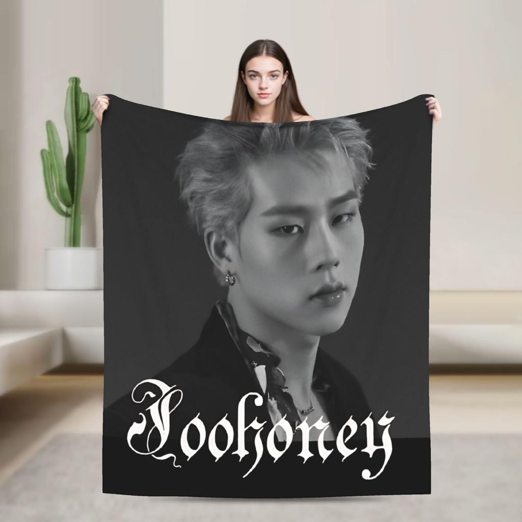 Jooheon Hyungwon Wonho Minhyuk Kihyun IM Blanket Summer Winter Monster Brand Soft Throw Blankets for Bed Outdoor Bedding Throws