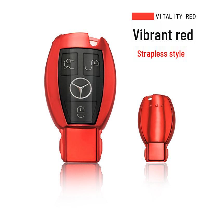 Мягкий чехол из ТПУ, полностью закрывающий смарт-ключ Mercedes