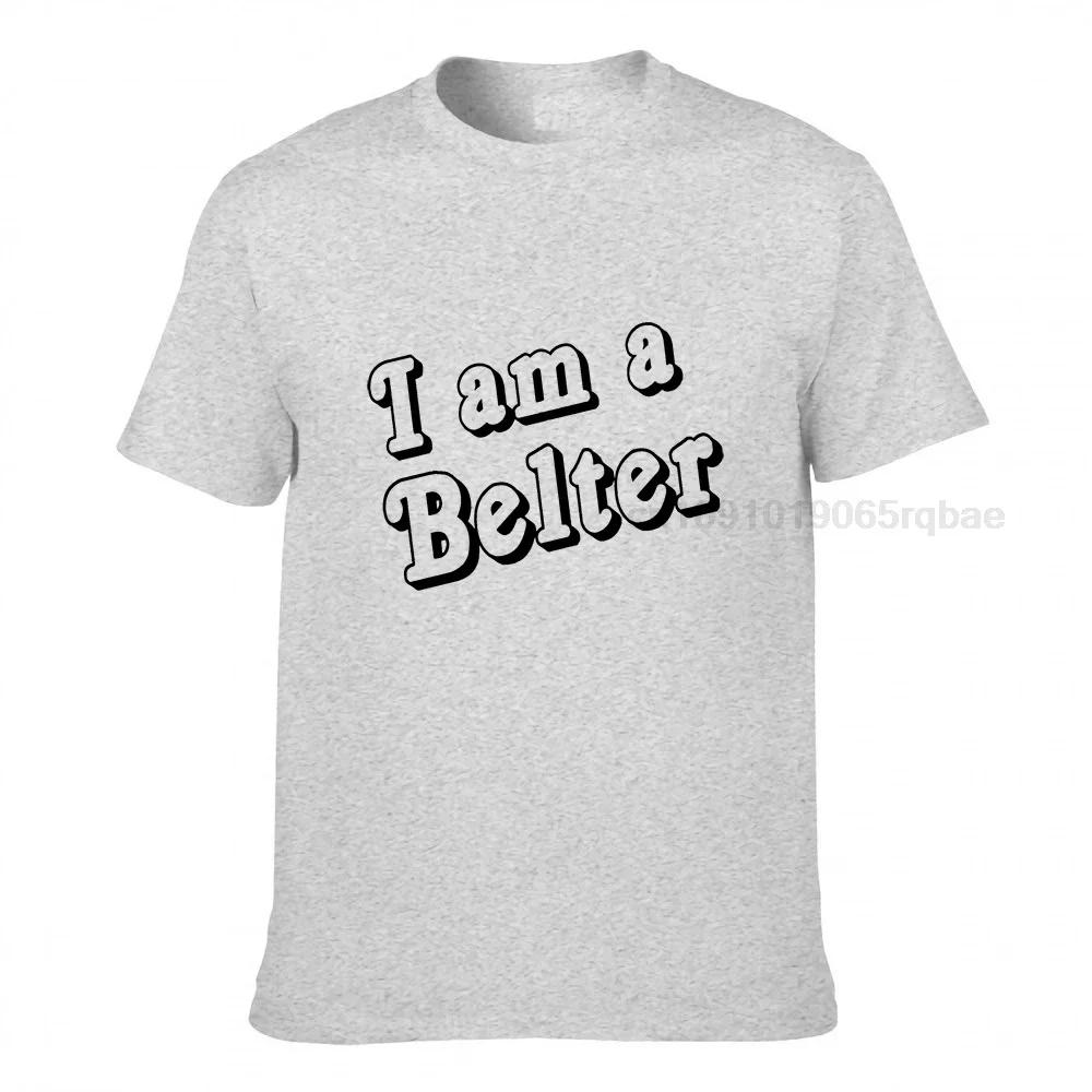 Gerry Cinnamon Inspired Ladies Tshirt I Am A Belter Black T Shirt