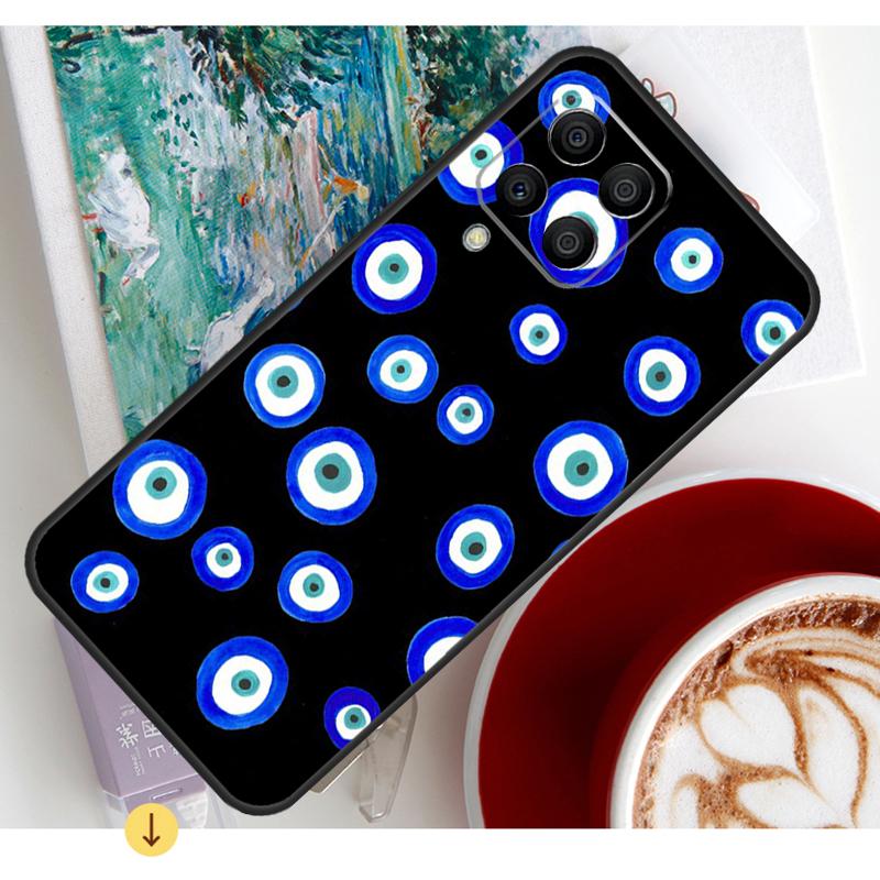 Evil Eyes Case For Samsung Galaxy M11 M14 M34 M54 M31 M13 M53 M51 M12 M32 M52 M16 M36 M56 M15 M35 M55