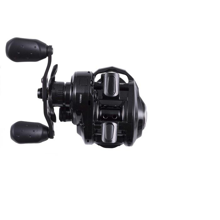 Кастинговая катушка AbuGarcia ROXANI8, правая, с карбоновой ручкой, для соленой воды, черная, с высоким передаточным числом (8,0:1), Макс. 83 см