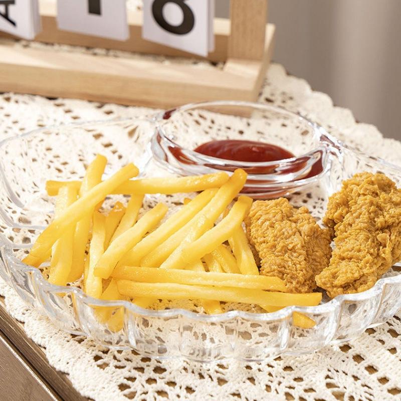 Creative Fanshaped Spice Plates Seashell Shape Dumplings Bowl Serving Tray Dipping Sauce Salad Fruit Plate Kitchen Tableware