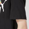 Puma Футболка с коротким рукавом и круглым вырезом с принтом логотипа бренда Rainbow, мужская, черная 676671-01
