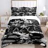3Pcs Eazye Legacy Collage Bedding Sets For All Sizes New 3D Printed Bed Cover Comforter Duvet Cover Pillowcase Bedroom Decoration