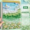 Альбом для эскизов A4/8K/16K Утолщенный 60 листов 160 г Для рисования Акварель/Масло/Цветные карандаши Пустой альбом для рисования