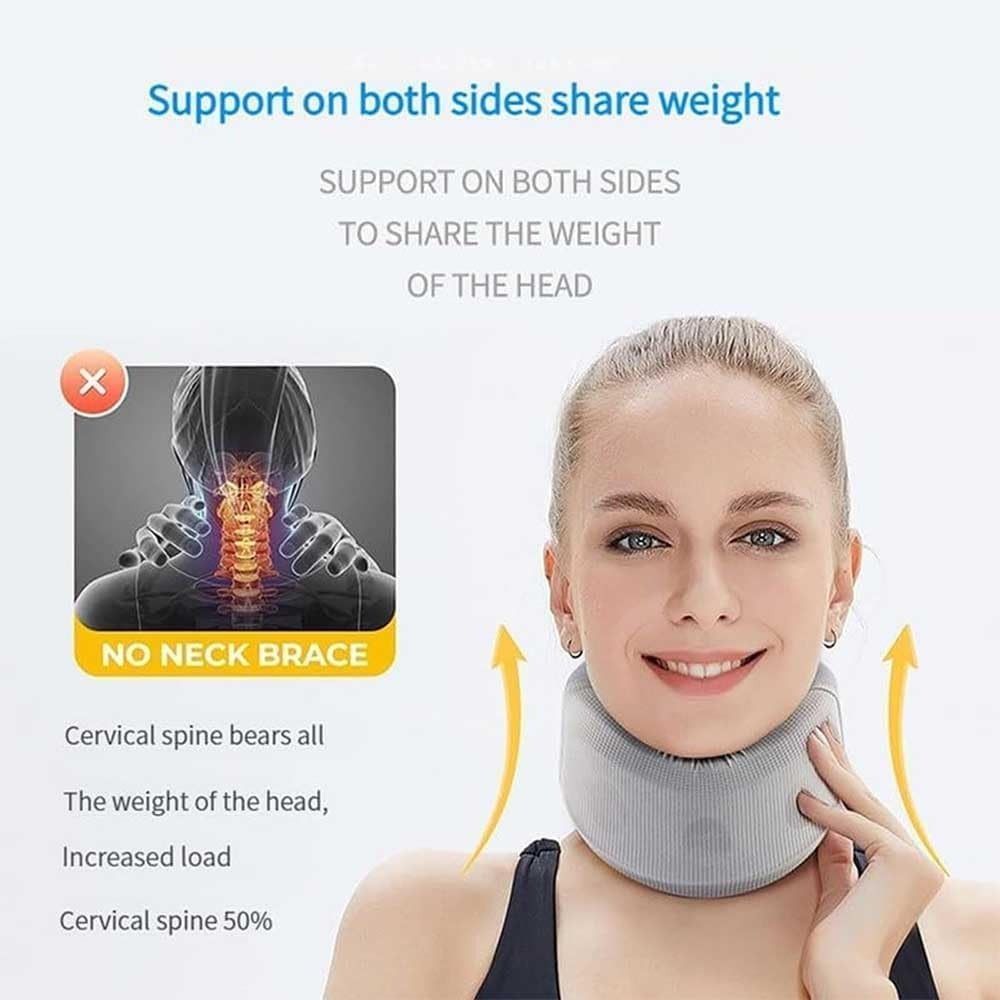 Для поддержки и боли в шее Cervicorrect Neck Brace Съемный антихраповой шейный бандаж Мягкий шейный бандаж