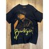 Черная футболка с изображением культового рэпера The Notorious B.I.G. в стиле винтаж Y2K