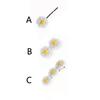 Mini Sweet Flower Daisy Women White Barrettes Flower Clip Hairpins Hair Clips