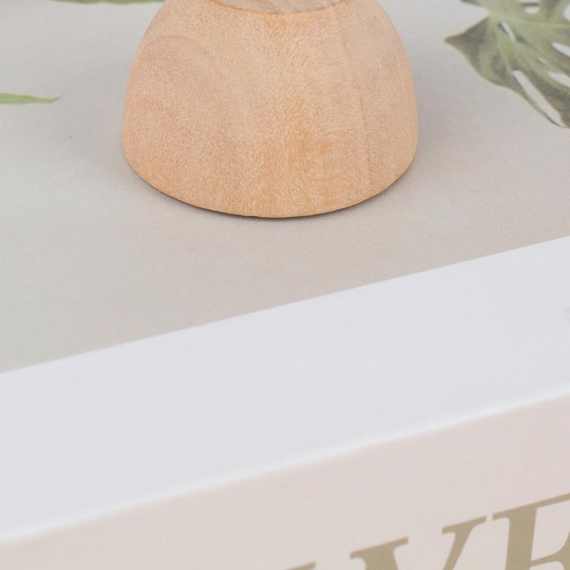 4Pcs/Set Dollhouse Miniature Furniture Small Wooden Bowl Spoon Model Diy