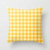 Новая желтая наволочка с геометрическим рисунком и индивидуальным домашним диваном, чехол для подушки