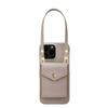 Large Capacity Crossbody Leather Wallet Phone Case with Kickstand Anti-drop for Apple iPhone 16 11 12 15 Pro Protective Mobile Cover