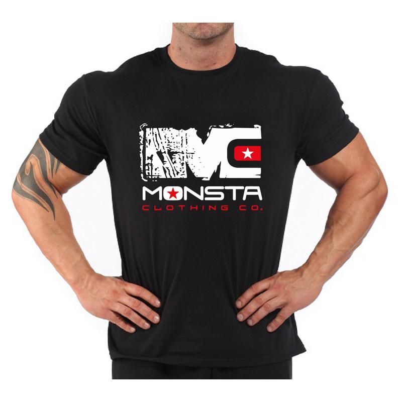 Monsta Clothing Футболка для бодибилдинга, фитнеса, тренажерного зала