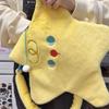 Cute Star Shape Women's Plush Crossbody Bags Fashion Casual Female Crossbody Bag Cartoon Handbags