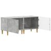 TV Cabinet Concrete Grey Engineered Wood