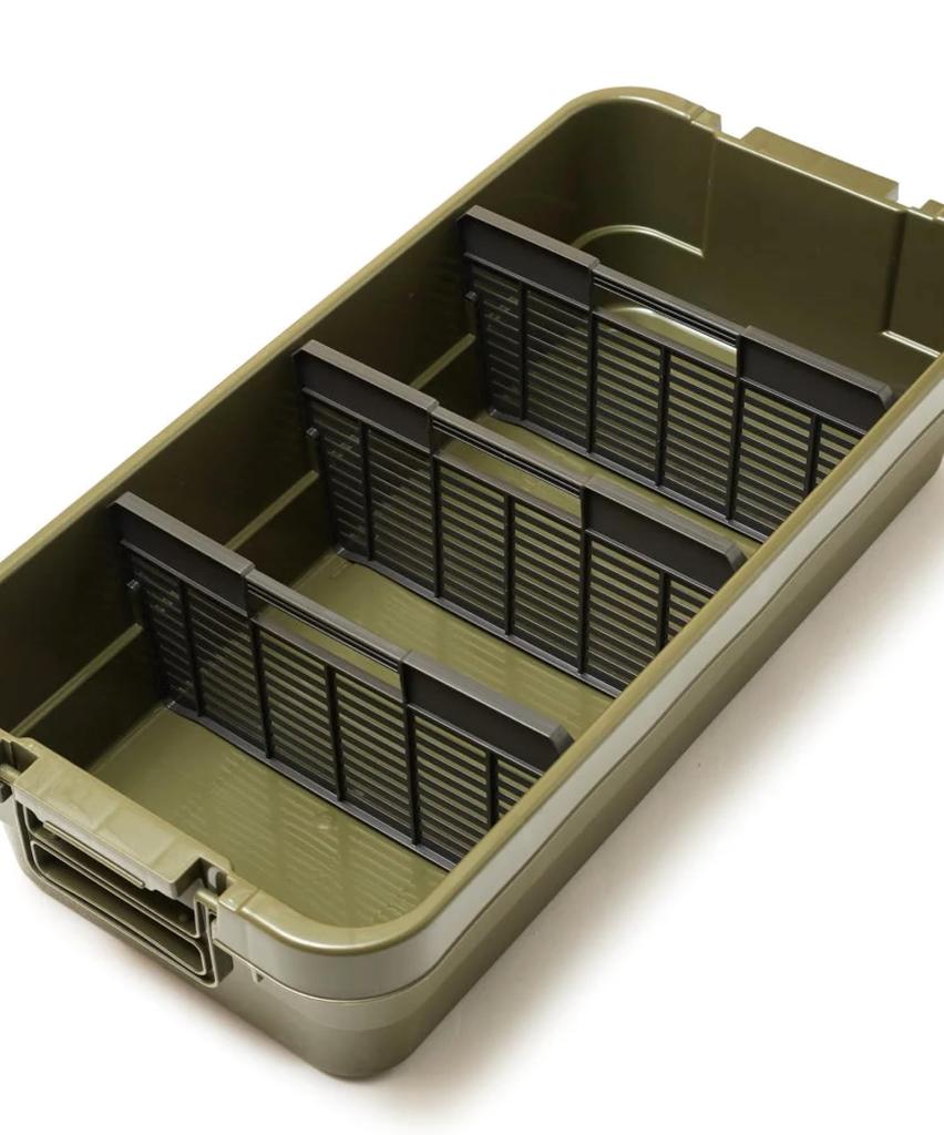 GORDON MILLER Car 40L Stacking Trunk Cargo Storage Box Organizer Coyote Beige with Lid Outdoor Sitting Large Capacity 1680033