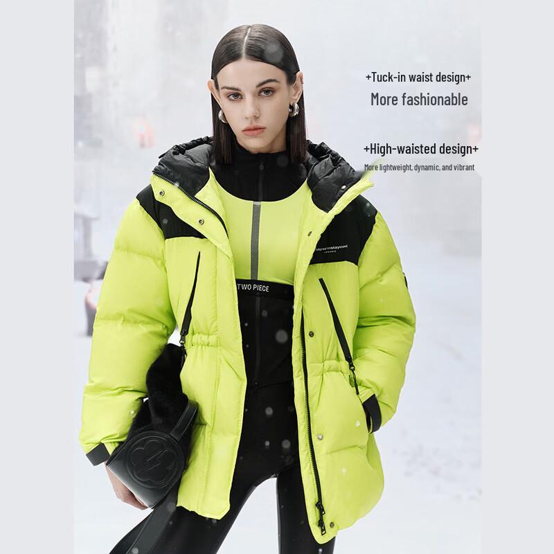 Женский пуховик средней длины Jin Yujie