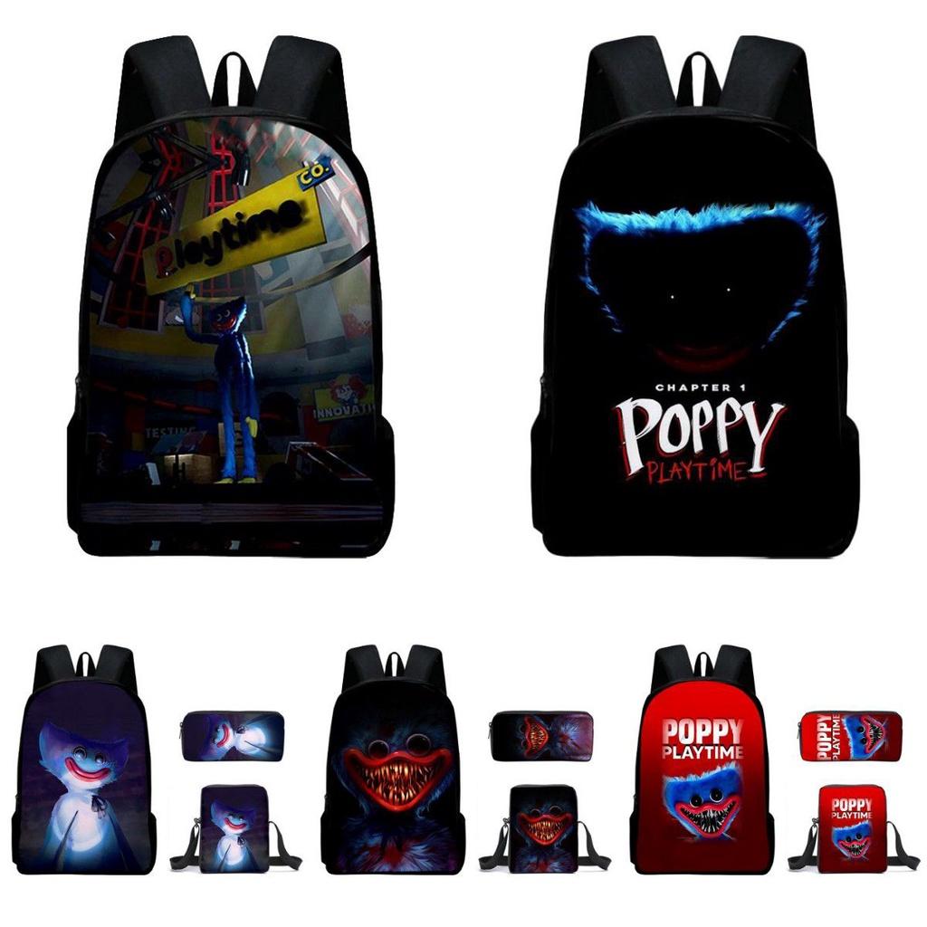 Рюкзак Poppy Playtime Huggy Wuggy Kissy Missy для детей Стильный и функциональный!