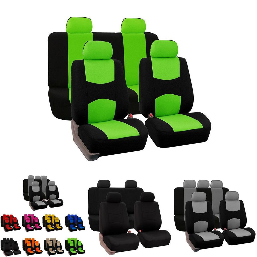 Роскошные универсальные чехлы на сиденья для седана, грузовика, минивэна, удобные и стильные, 12 цветов