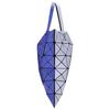 ISSEY MIYAKE Polyvinyl Chloride Resin Tote Bag, Shopping Bag, Handbag Women's Blue & Light Blue BB43-AG603-77