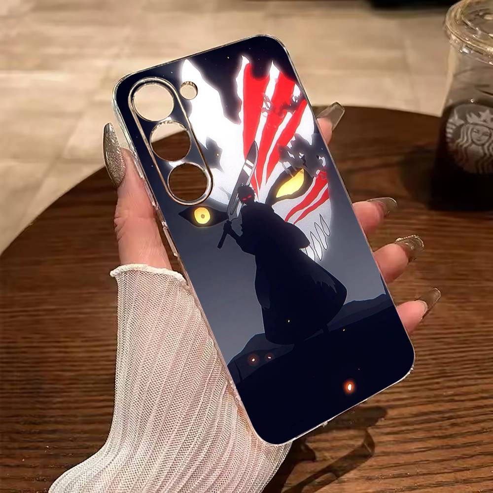 B-Bleach- аниме Ичиго Куросаки Чехол для телефона для Samsung Galaxy A71,A70,A52,A51,A40,A30 Прозрачный чехол