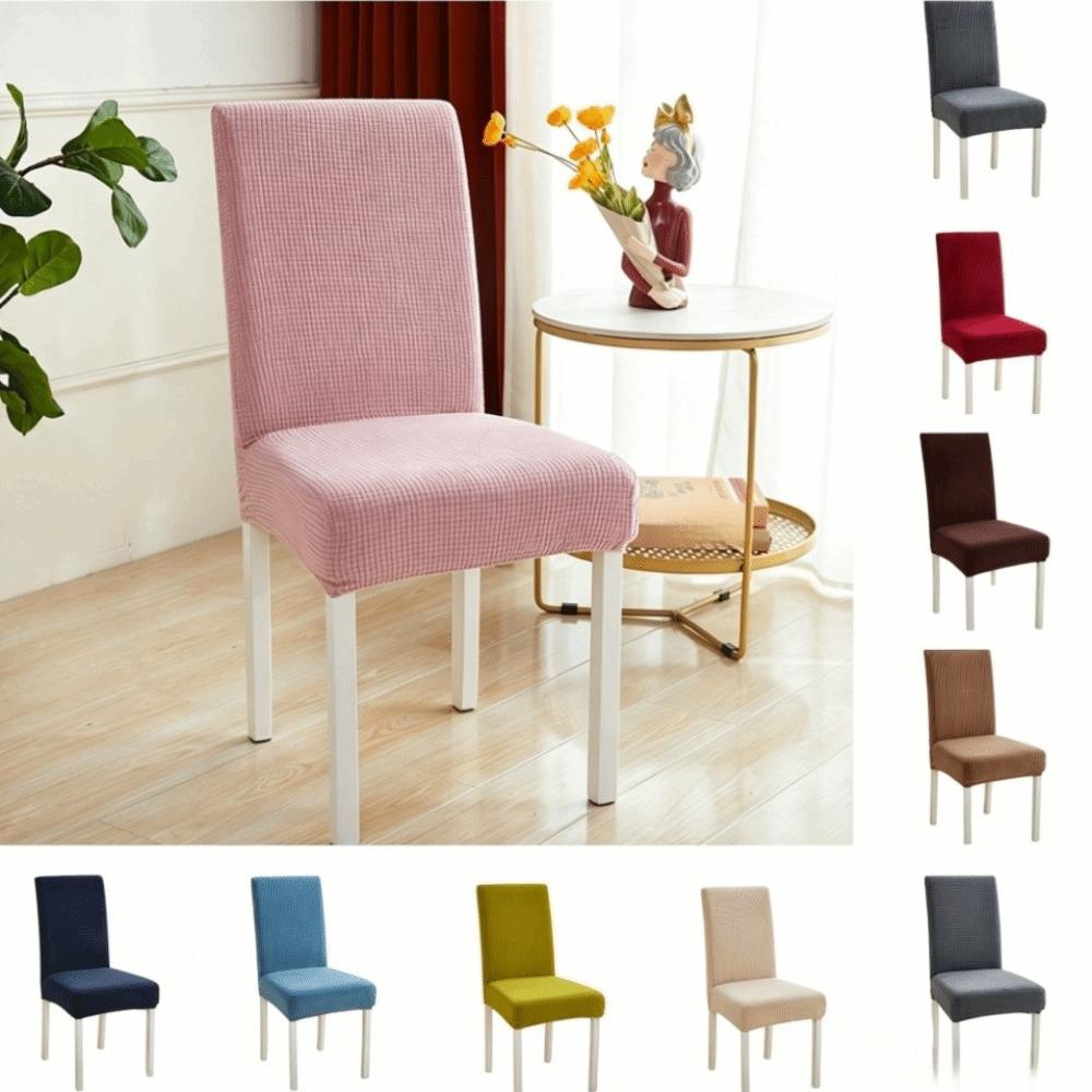Thickened Seat Cover High Elastic Stool Cover Chair Accessories Dining Chair Cover Wedding Banquet