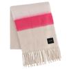 JILL STUART Shaggy Scarf 60105001 Women's Striped Pattern