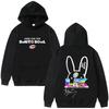 Худи Bad Bunny Super Bowl Здесь для Benito Bowl Худи с фирменным логотипом С длинным рукавом Уличный топ Унисекс Оверсайз Пуловер С графикой Аниме Худи