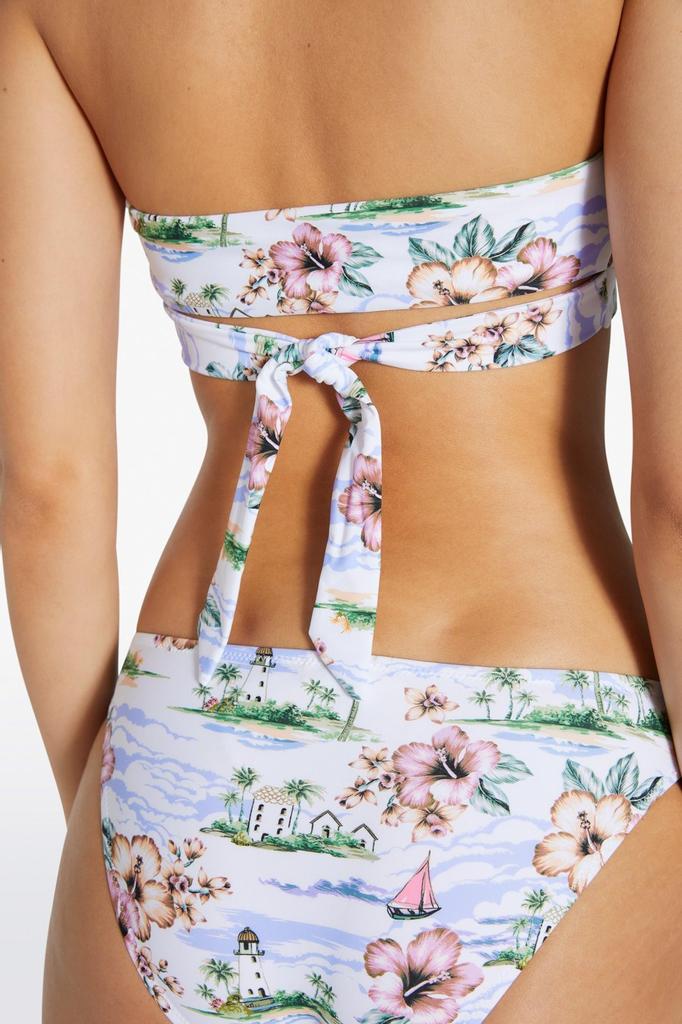 Купальник с уплотнённой чашкой, плавки слип Ysabel Mora (63142)