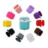 Для Airpods 1/2 Мягкий силиконовый чехол для наушников Чехол Air Pods Аксессуары Earpods Защитный чехол для гарнитуры Чехол Air pods