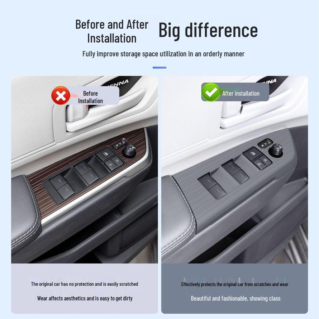 Силиконовая защитная накладка для панели подъема Toyota Sienna