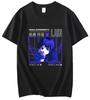 Unisex Casual Sci-fi Short Sleeve T shirt With Iwakura Lain Manga Print, Anime Serial Experiments Lain Women And Men T shirt