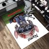 Custom Name Stitch Fun Living Room Non-Slip Area Rug Soft Carpet for Bedroom Kids Playroom Sofa Office Home Decor Doormat