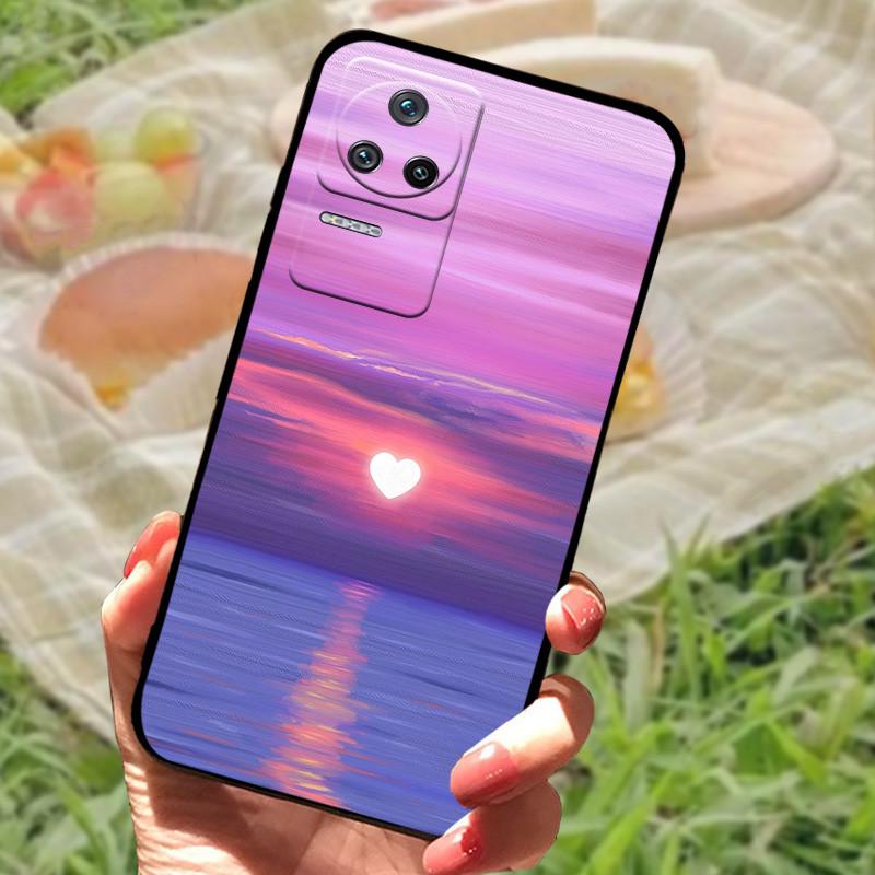 Чехол для Poco F4 5G Poco F5 Pro Силиконовый ТПУ Бампер Мягкая Защитная Крышка Телефона Для Xiaomi Poco F4 GT 5G Мультяшное Животное Чехол Fundas Чехлы