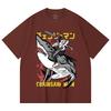230 Gsm 100% Cotton Chainsaw Man V43 Denji Print Unisex Heavy Cotton T Shirt