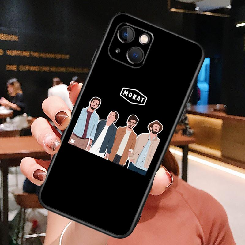 Чехол для телефона Morat Band для iPhone XR X XS Max 11 12 13 14 15 16 Pro Max Plus Задняя крышка