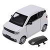 Модель автомобиля MINI EV 1:24, литая из сплава, миниатюрная машинка-инерционка с моделью чемодана на крыше, игрушка для детей старше 3 лет