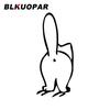 BLKUOPAR для Кошачьей Задницы Автомобильные Наклейки Устойчивые к Царапинам Граффити Наклейки Вырубные Модные Окна Мотоциклетный Декор Автомобильная Наклейка