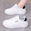 Маленькие белые туфли модные туфли женские осенние женские туфли новые мягкие нескользящие на толстой подошве легкие спортивные кеды
