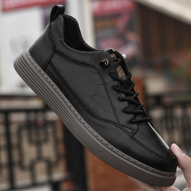 2024 Popular Men's Casual Shoes In Autumn Winter Wear Resistant Oxford Shoe Men's Low Top Shoes Fashion Sneakers Outdoor