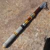 1.8-3.0m Hard Telescopic Fishing Rods Carbon Spinning Fishing Poles Casting Pole