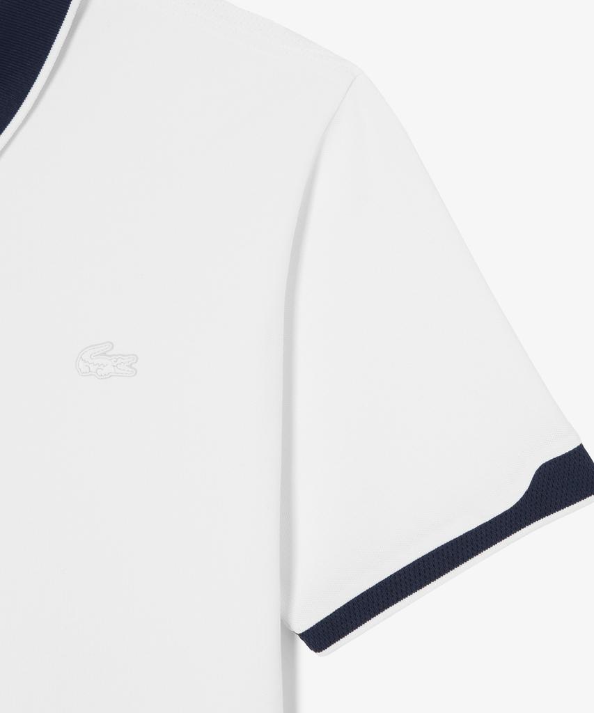 LACOSTE Men'S Half-Zip Polo Shirt Dh419E-56G 001