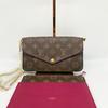 [Б/У] Сумка Felicie Pochette, Classic Monogram, Канва с покрытием и Кожа, Три в одном, На цепочке - Очень хорошее состояние #18Y6UCG